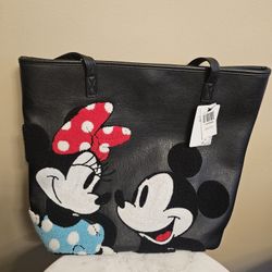 Disney Mickey And Minnie Mouse Loungefly Tote Bag