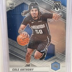 2020-21 Panini Mosaic Cole Anthony Rookie RC #207, Orlando Magic