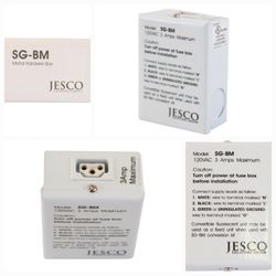 Jesco Lighting SG-BM Sleek Plus Commercial Grade Metal Hardwire Box

BRAND NEW HAVE 24 $12A PIECE