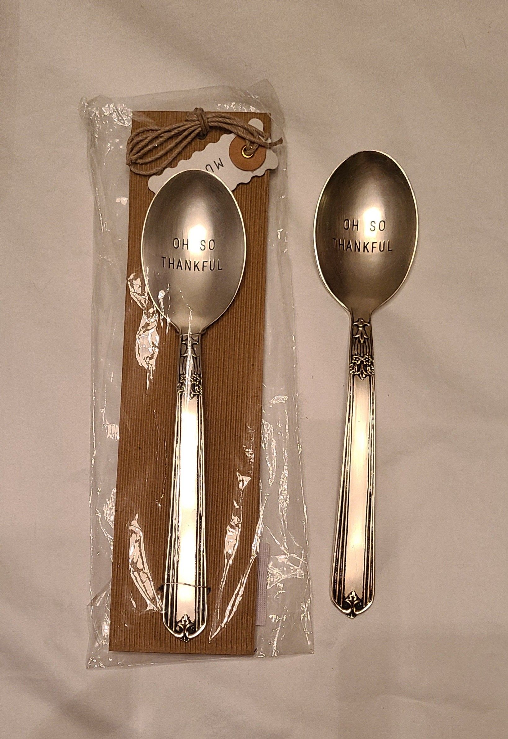 Mud Pie Thankful serving spoon