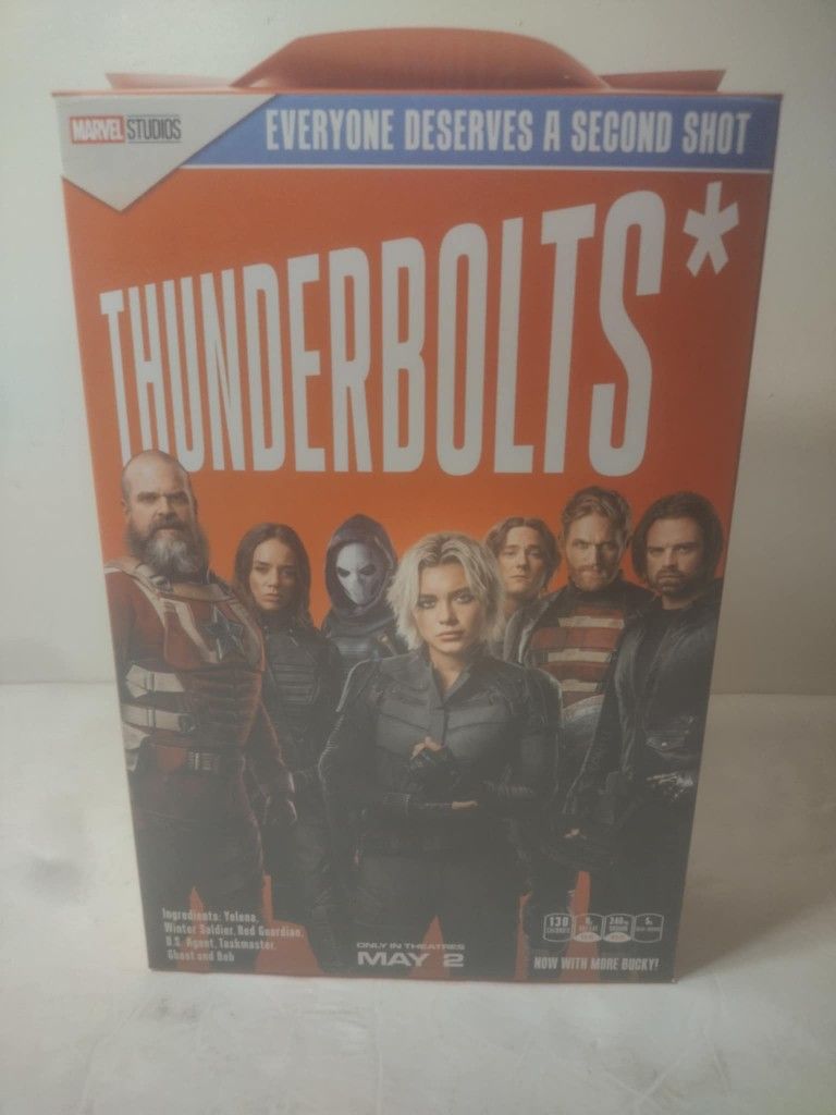 THUNDERBOLTS* CEREAL BOX Regal Theater