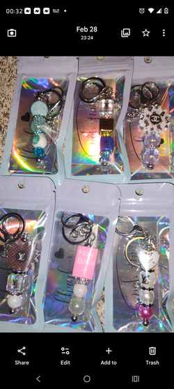 Home fancy keychain
