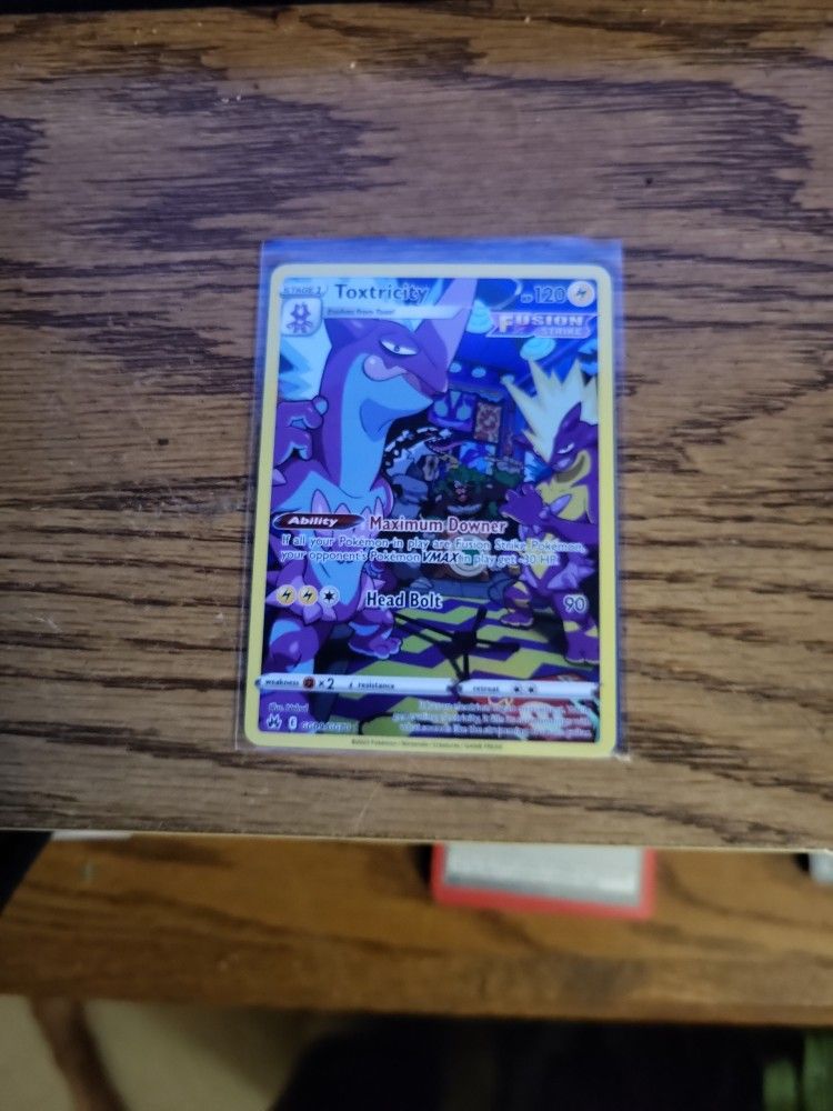 Pokémon Toxtricity Crown Zenith