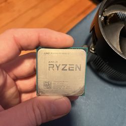 AMD Ryzen 5 2600x With Heat sink cooler