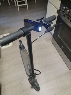 WERHY Electric Scooter Black Folding