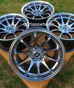 17" wheels 5x114.3 5 lugs 17x9 rims new