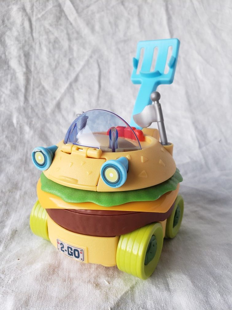 Fisher Price Imaginext Spongebob Krabby Patty Wagon