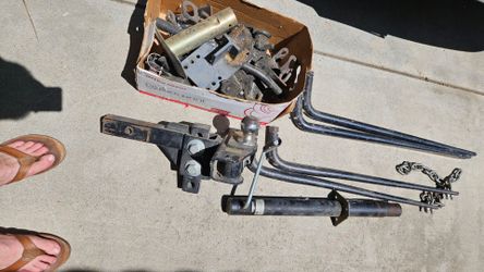 Trailer Hitch and Stabilizers