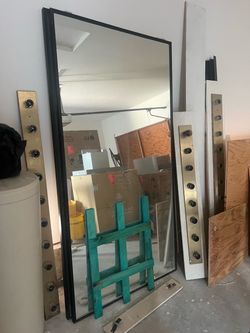 Mirrored Closet Doors and Track