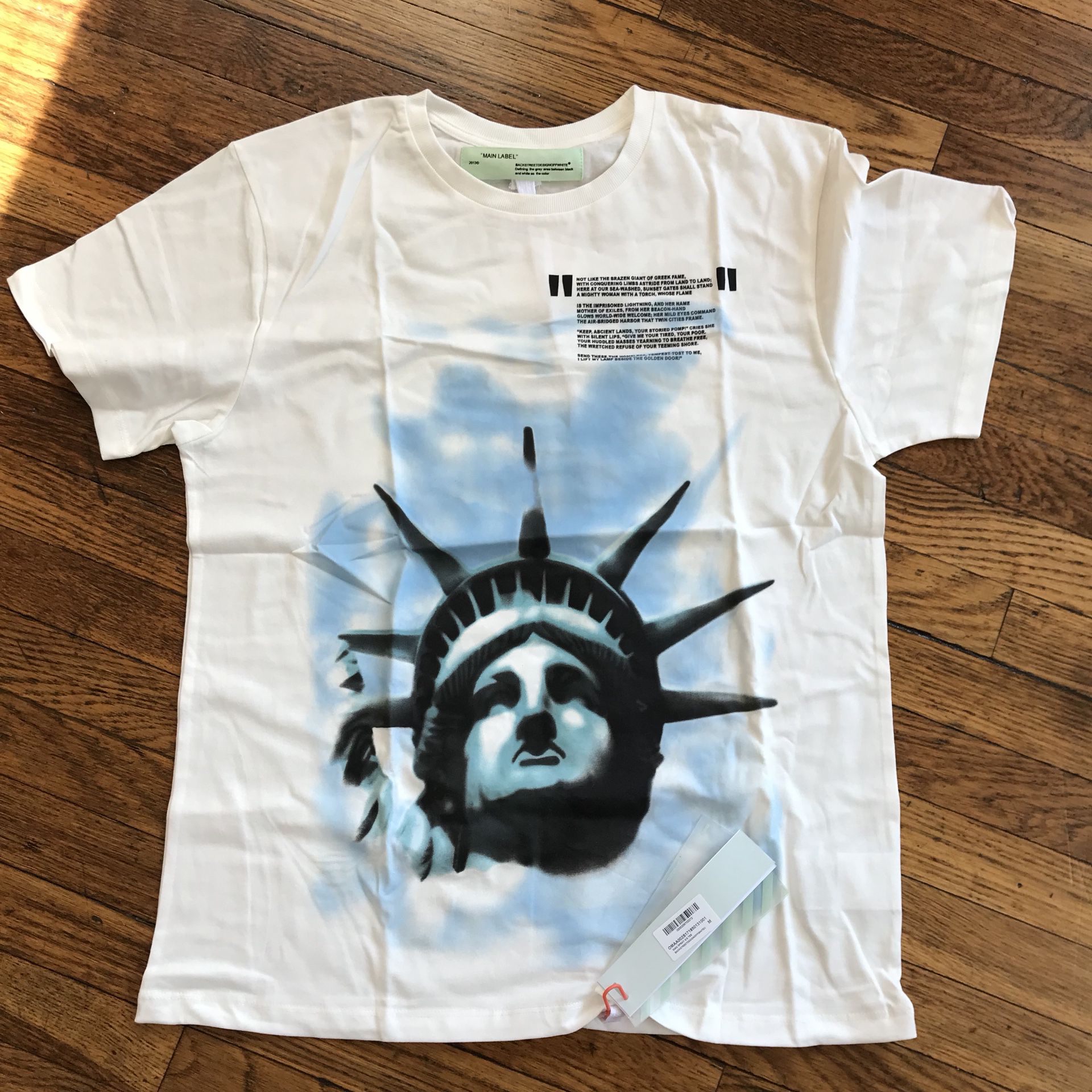 forsvinde vride Høne Off White Liberty Tee Size Large for Sale in Queens, NY - OfferUp