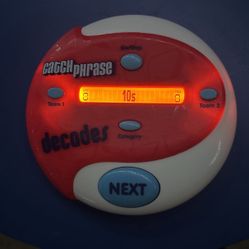 USED BUT IN MINT WORKING CONDITION, THE CLASSIC GAME OF, “CATCH PHRASE-DECADES.”