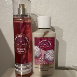 Bath & Body Works Sunset Glow Lotion & Mist