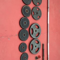 Weight Bars And Plates