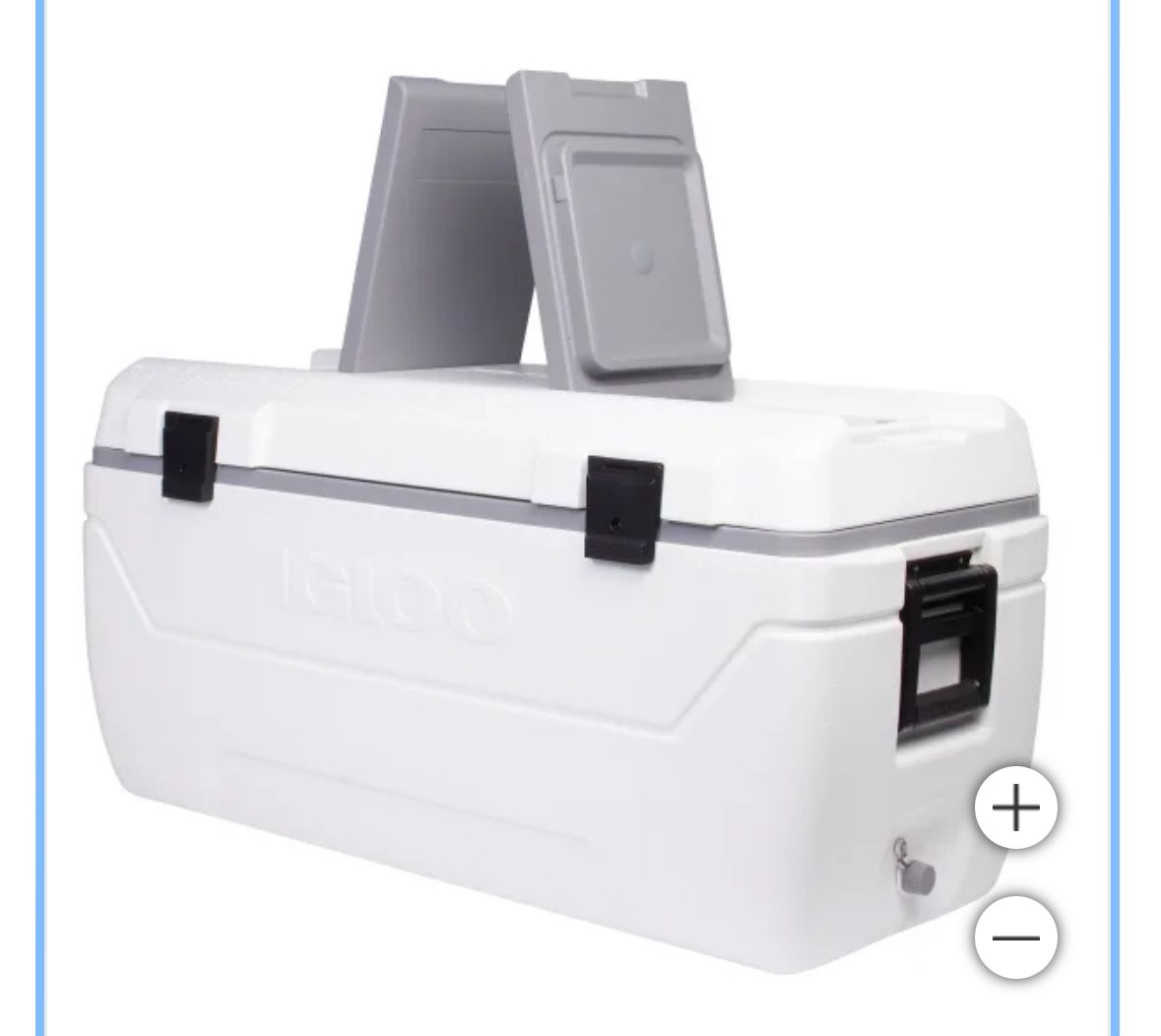Igloo 165-quart Maxcold Chest Cooler with Butterfly Quick Access Hatch