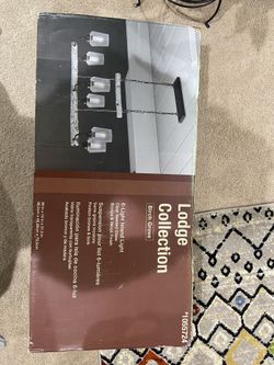 Lodge Collection 6-light Island Light, New In Box 