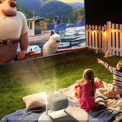 Xiapipro Full HD Projector W/Remote, Bluetooth, and Wifi ( Brand New, Never Used, In Box ) For $50