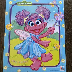 Vintage 2005 Sesame Street Abby Cadabby Jigsaw Puzzle