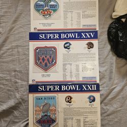 NFL Throwback Patches 3pc