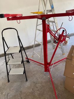 VEVOR red 11 feet drywall lift home renovation project equipment