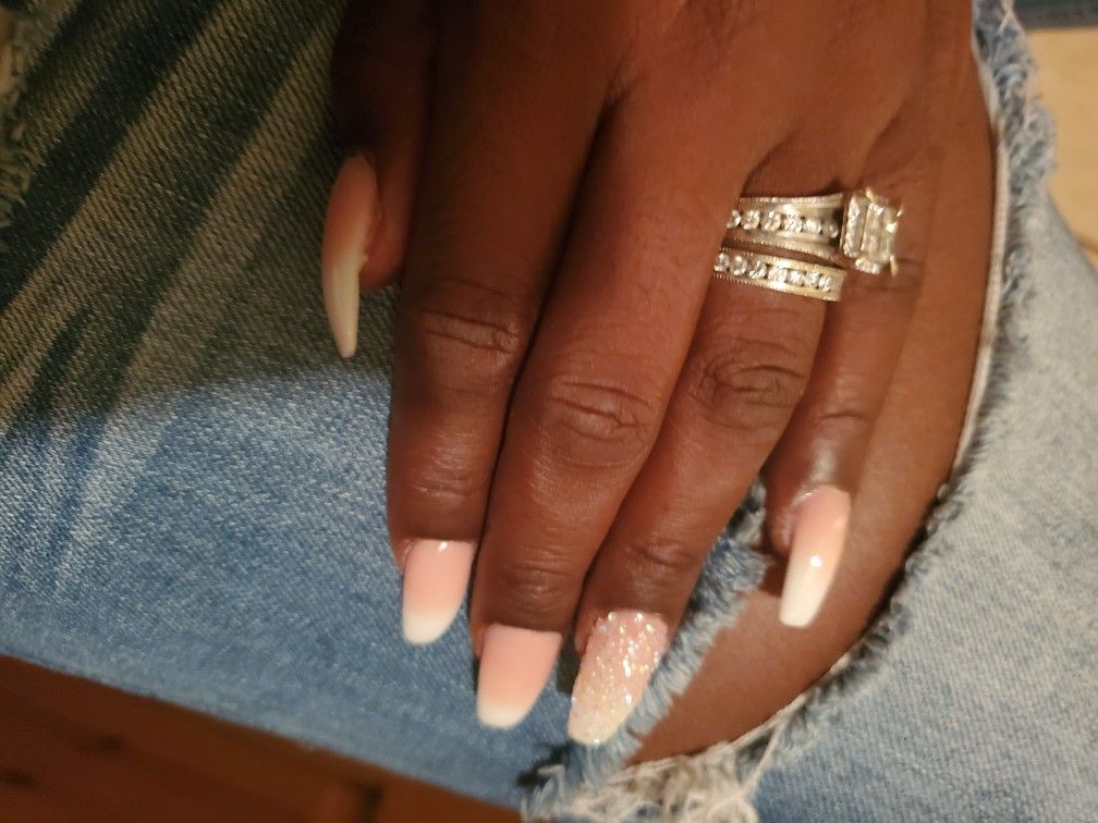 Engagement Ring And Wedding Band