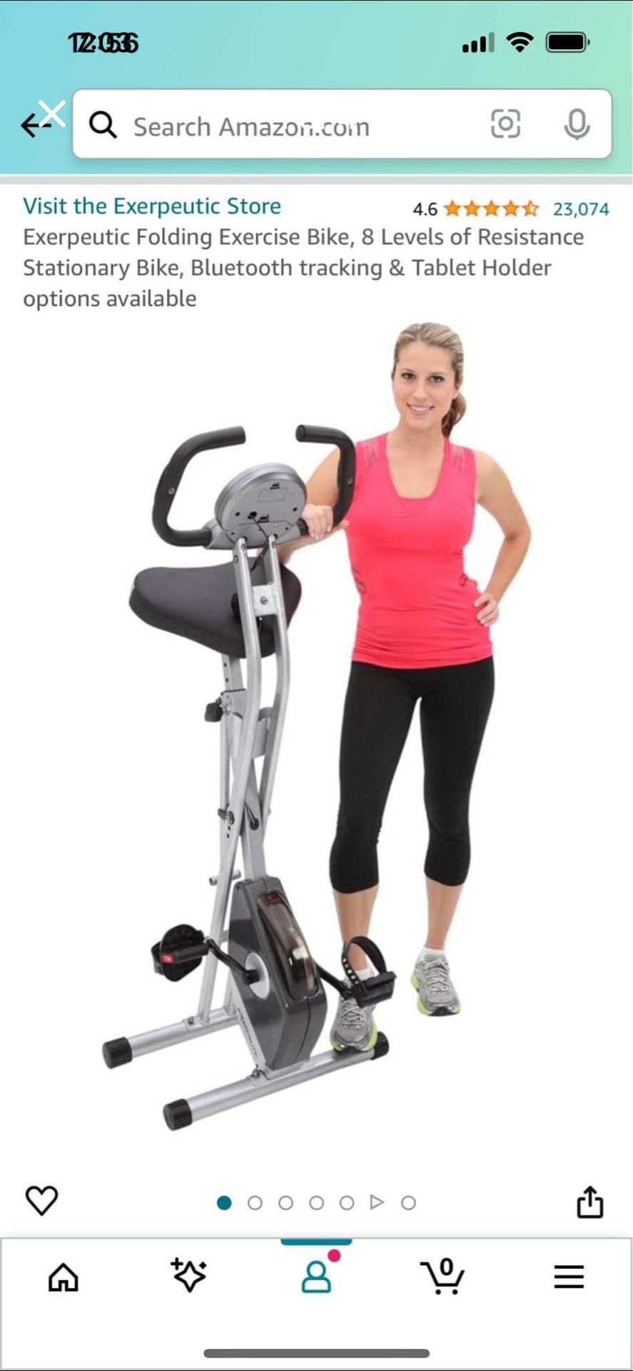 Foldable Exercise Bike
