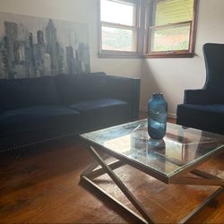 Blue Living Room set