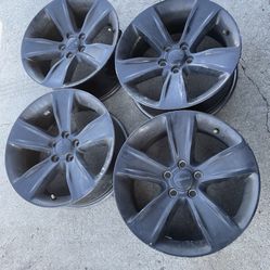 4 - 18x7.5 5x115 5x4.5 Stock Dodge Charger Challenger Chrysler 300 Equinox Malibu Wheels Rims 