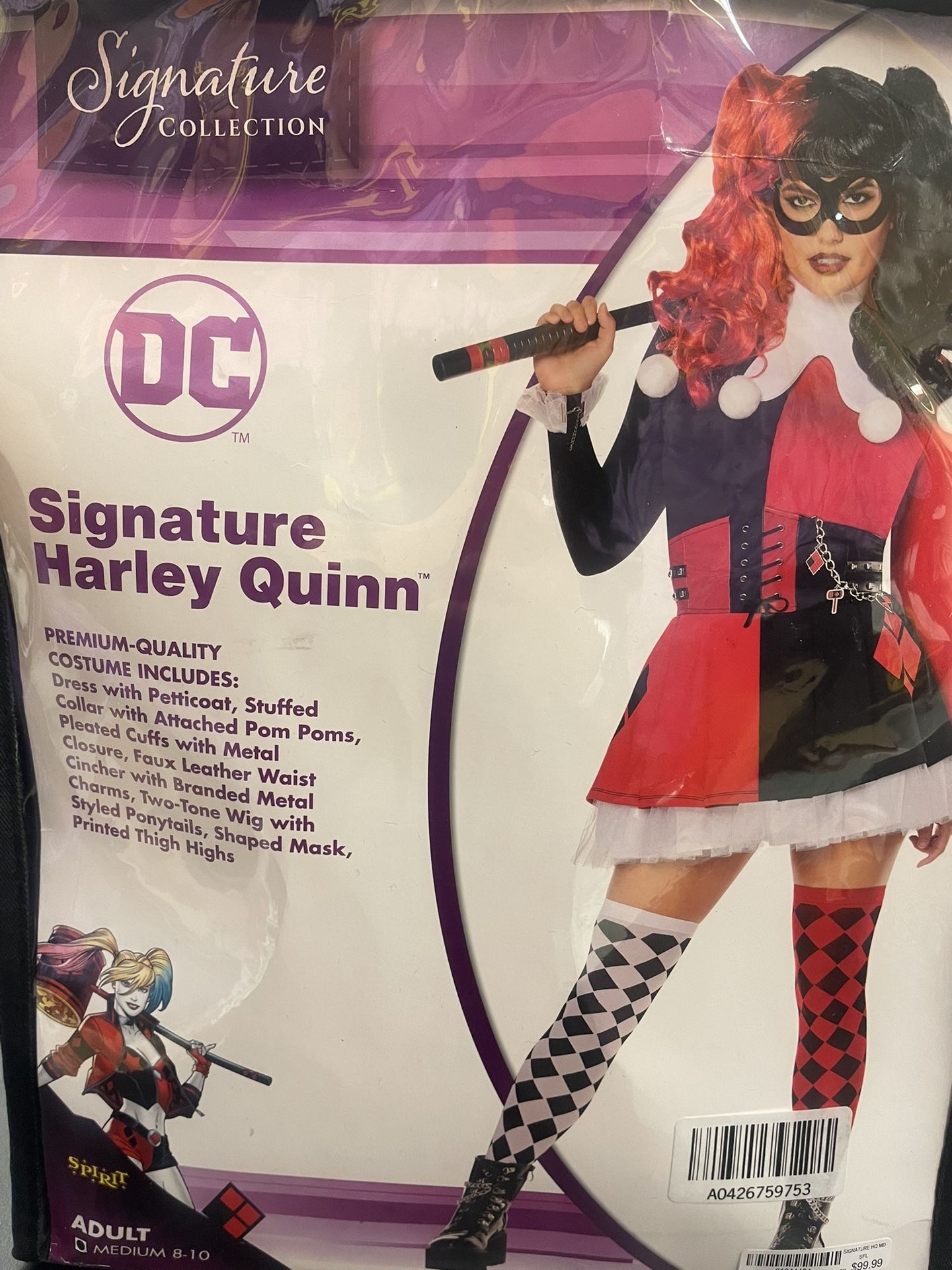 Halloween “ Signature Harley Quinn Set