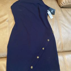 ✨NWT: Blue Form Fitting Dress - Medium