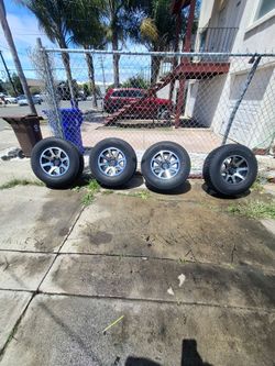 MB Wheel Set of 4 Silver Aluminum Rims