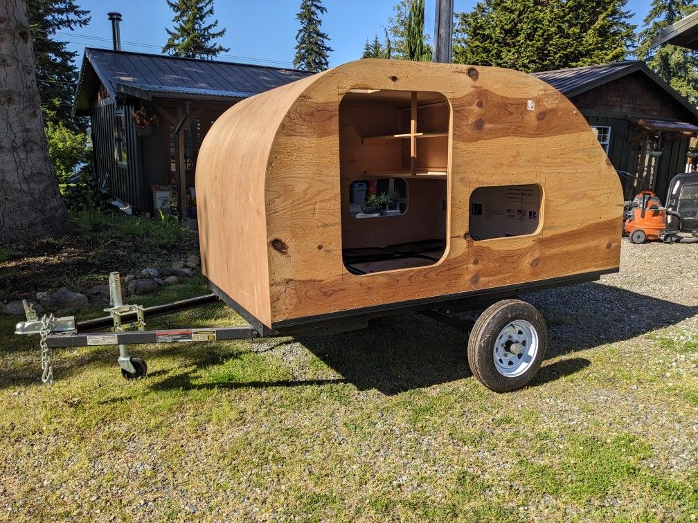 Homemade Teardrop Trailer Project