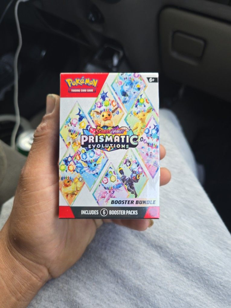 Prismatic Evolutions Booster Bundle Six Packs