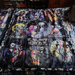 Jack Skeleton Blanket