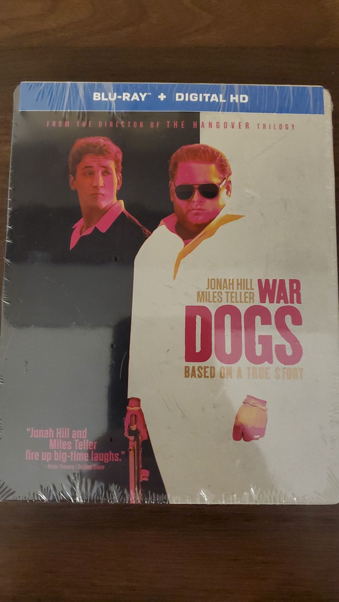 War Dogs Steelbook Blu-ray + Digital Code true story. Brand new still in factory seal