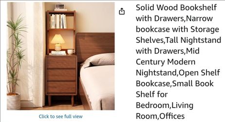Bookshelf with Drawers
