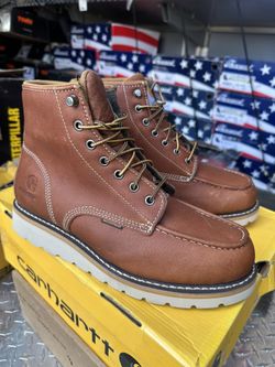 WORK BOOTS// CARHARTT // Waterproof// Soft Toe // Size Available (8.5w)11.5M)(13)ONLY Delivery Available 🚚