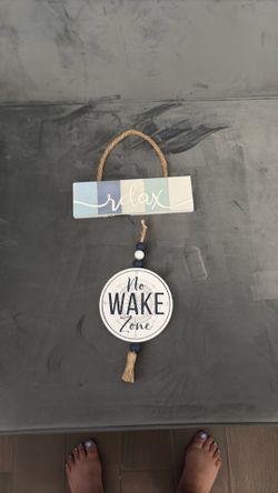 Nautical Wood Wall Art Set of 2