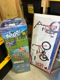 Pool an Bike for kids