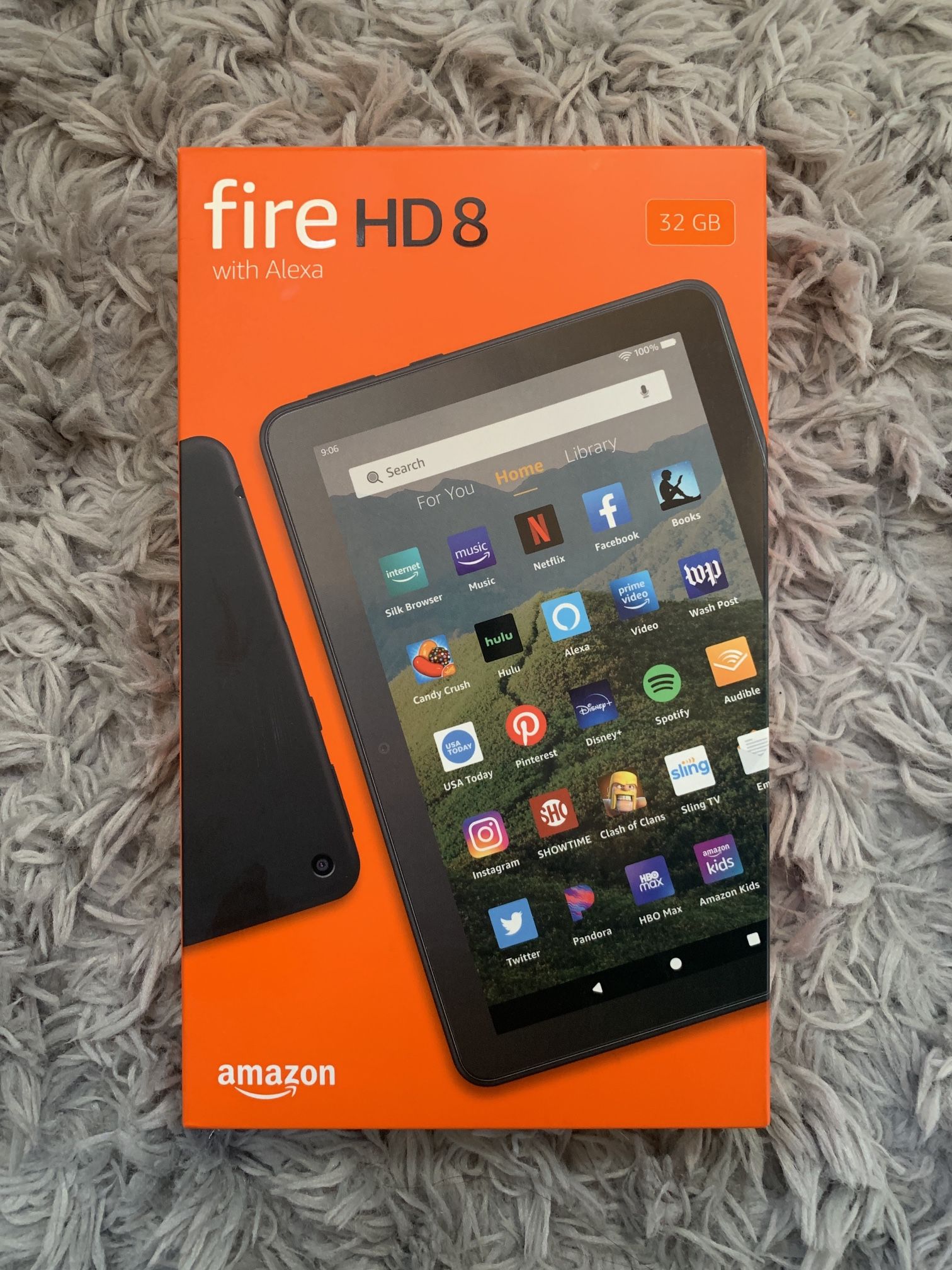 Amazon Fire HD 8 Tablet with Alexa & Kindle (10th Gen)