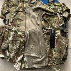 Massif Flame Resistant Army Combat Shirt Multicam 