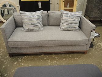 Mitchell Gold + Bob Williams Clifton 72" Sofa - Grey | Couch | Living Room Couch