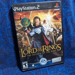 The Lord Of The Rings Return Of The King PS2 