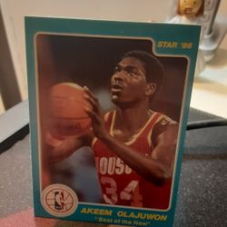 86 Star Akeem Olajuwon 
