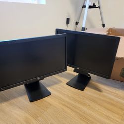 2 working HP 22-inch Monitors. $60 each