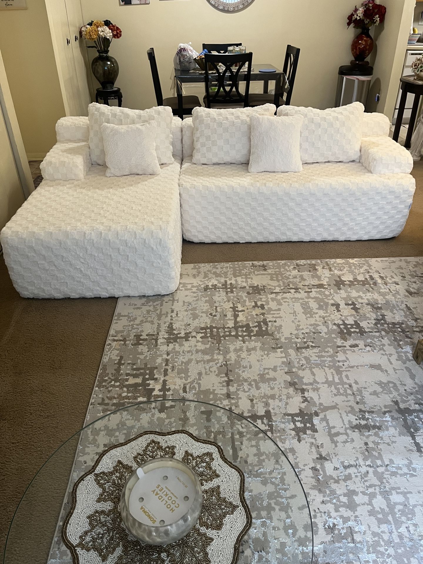 Boneless Modular Sectional Sofa Set Brand New Just Bought It Did Not Match Our Decor And We Can Not Return It PickupGaithersburg Md20877