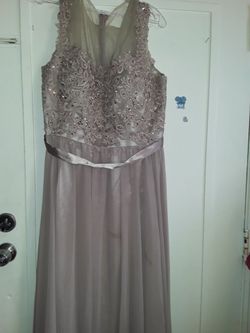 Vestido sólo use una vez  size 18