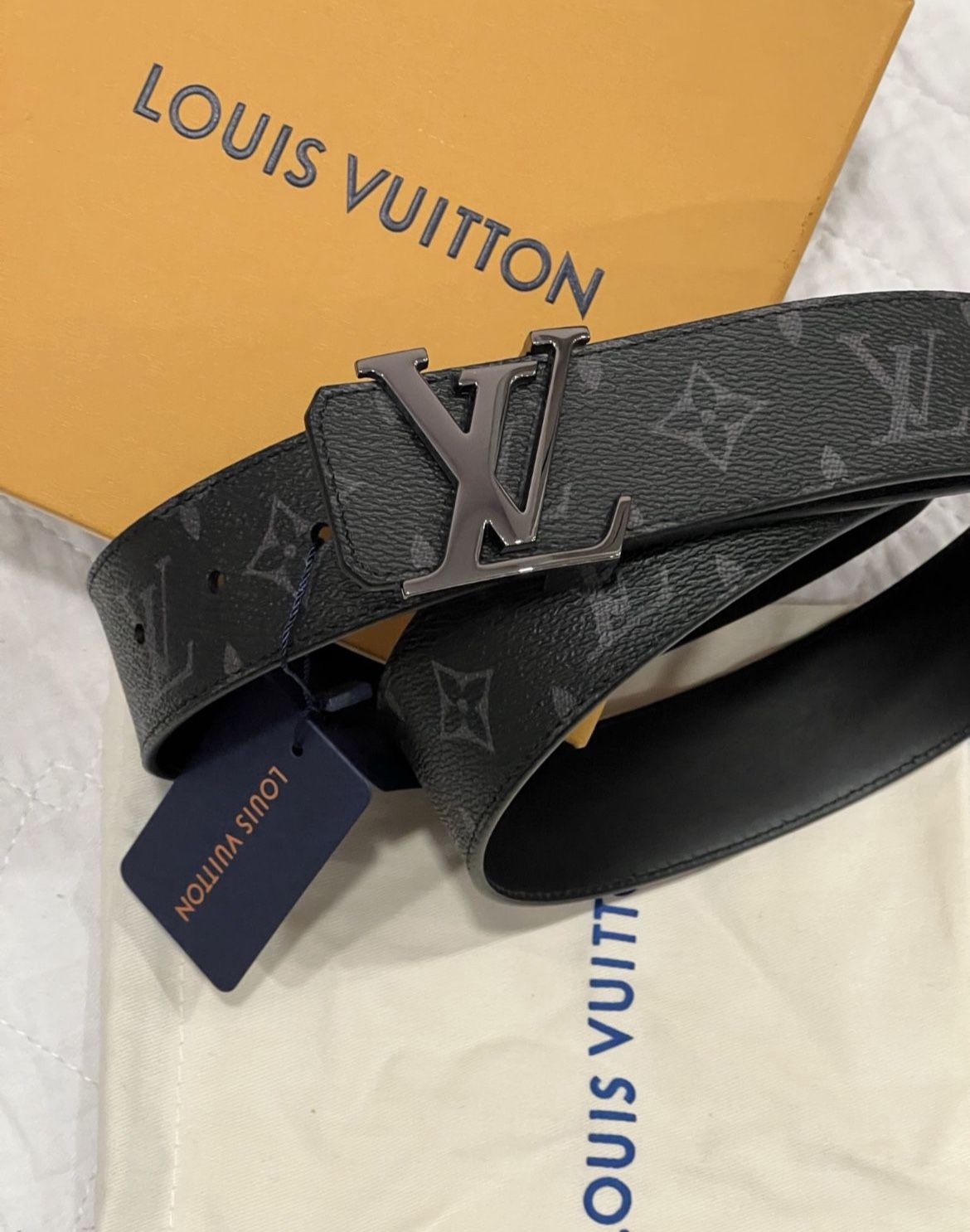 Black Louis Vuitton Reversible