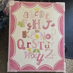 Alphabet wall decore