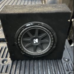 Kicker Sub And Amp