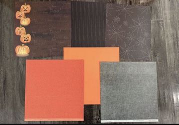 Halloween Specialty Scrapbooking Paper $10